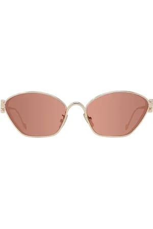 Loewe Anagram Sunglasses in Rose