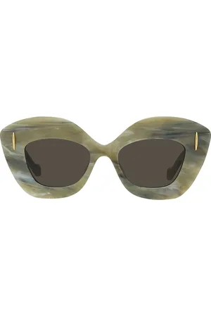 Loewe Anagram Sunglasses in Green