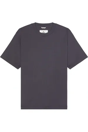 Reigning Champ Midweight Jersey Standard T-Shirt in Navy