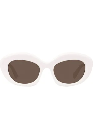 Loewe Curvy Sunglasses in Ivory