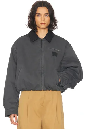 Acne Studios Okra Bomber Jacket in Grey