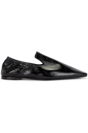 Totême Elastic Back Leather Loafer in