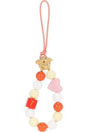 VERSACE Bag Charm in Orange