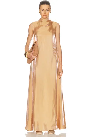 Staud Araya Dress in Neutral