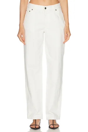 MATTEAU Relaxed Wide Leg in White