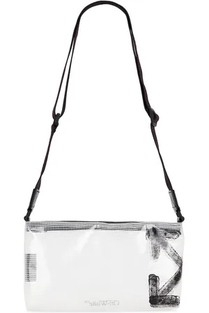 OFF-WHITE Heritage Crossbody Bag in Grey