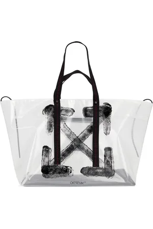OFF-WHITE Heritage Day Off Tote in Grey