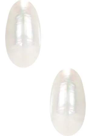 Julietta Ambra Earrings in Ivory