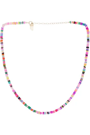 LOREN STEWART Sunset Choker Necklace in Pink