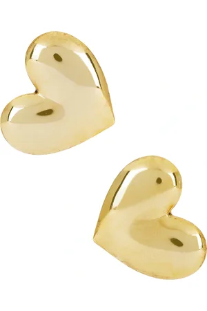 Jennifer Behr Hart Earrings in Metallic