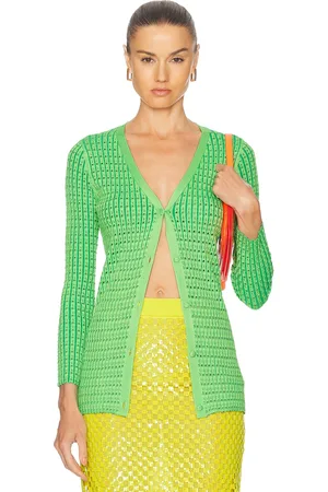 ZANKOV Elise Cardigan in Green