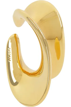 Khaite Shadow Ear Cuff in Metallic