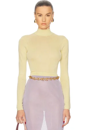 Self-Portrait Viscose Knit Top in