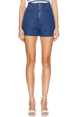 VALENTINO Denim Short in Blue