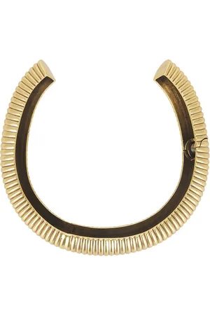 Cult Gaia Charlique Choker in Metallic Gold