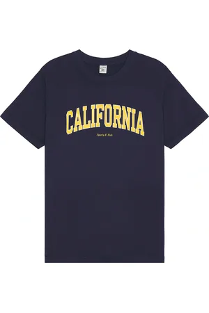 Sporty & Rich California T-Shirt in Blue