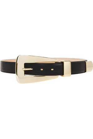 Khaite Lucca 30mm Croc Embossed Belt in