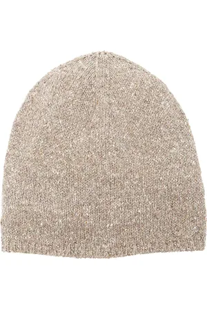 The Row Rodrigo Beanie in Taupe