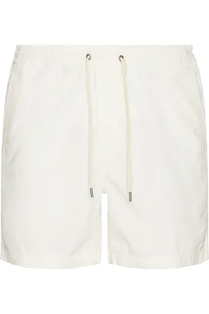 Ralph Lauren Corduroy Prepster Short in White