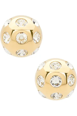 Jacquemus Les Boucles Salon in Metallic Gold