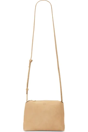 Khaite Lina Medium Crossbody Bag in Tan