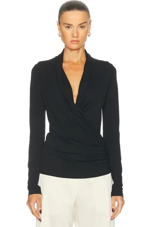 Totême Overlapped Jersey Top in