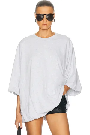 Acne Studios Eniko Top in Light Grey