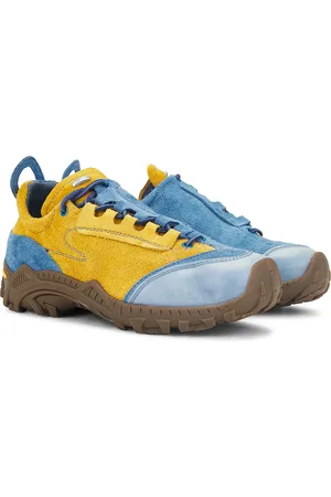 OUR LEGACY Gabe Sneakers in Yellow,Blue