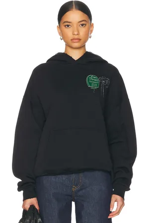 RE/DONE Dan Tanas Sign Modern Hoody in Black