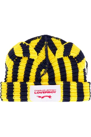 Charles Jeffrey Loverboy Chunky Ears Beanie in Yellow