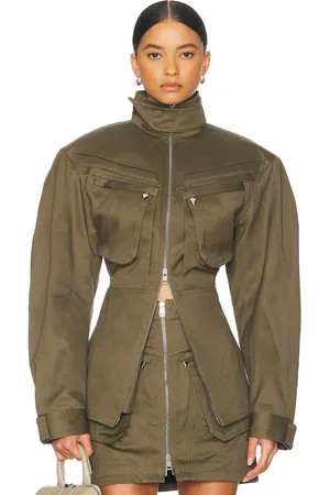 MUGLER Workwear Jacket in Olive