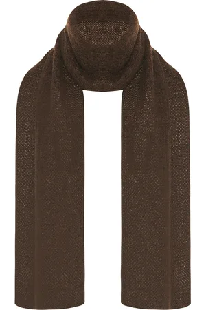 The Row Walt Scarf in Brown