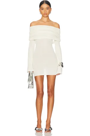 SER.O.YA Galli Mini Dress in Ivory