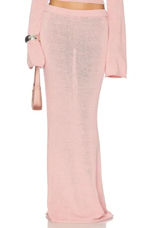 SER.O.YA Kora Maxi Skirt in Blush