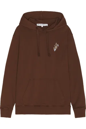 J.W.Anderson Anchor Embroidery Back Print Hoodie in