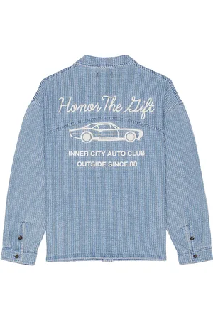 HONOR THE GIFT Honor Inc Cover Shirt in Blue