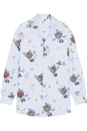 Sky High Farm Strawbabies Button Down Shirt in