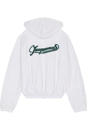 Jacquemus Le Hoodie Torneo in Light Grey