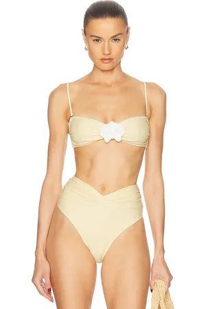 Shani Callisto Bikini Top in Lemon