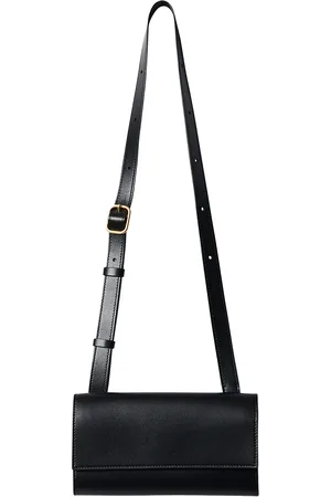 The Row Belt Flap Bag in Black
