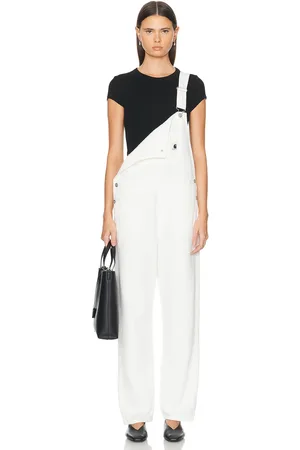 Carhartt Bib Straight Overall in White