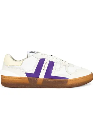 Lanvin Clay Sneakers With Translucid Sole in White