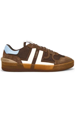 Lanvin Clay Sneakers With Translucid Sole in Brown