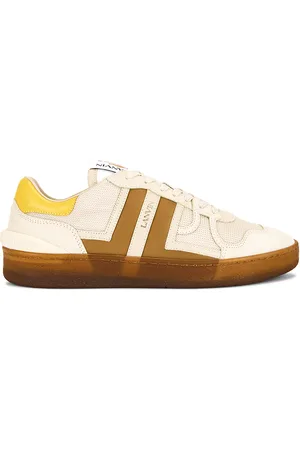 Lanvin Clay Sneakers With Translucid Sole in Beige