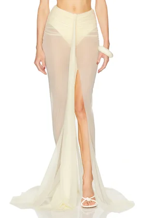 Shani Isannah Maxi Skirt in Lemon