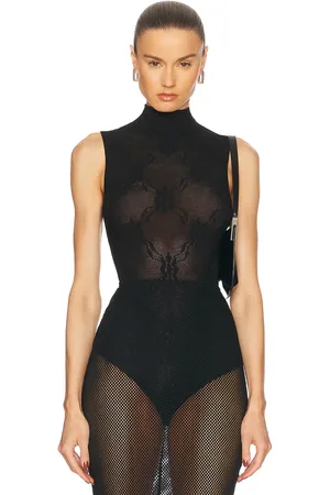 Victoria Beckham Sleeveless High Neck Bodysuit in
