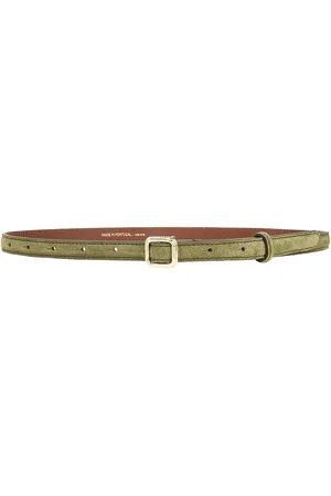 LIÉ STUDIO Georgia Slim Belt in Green