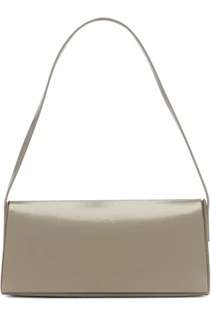 St Agni Triangle Origami Shoulder Bag in Grey