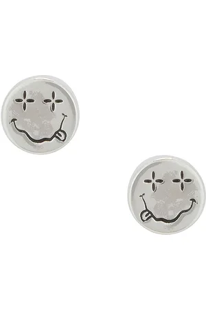Maple Nevermind Earrings in Metallic Silver