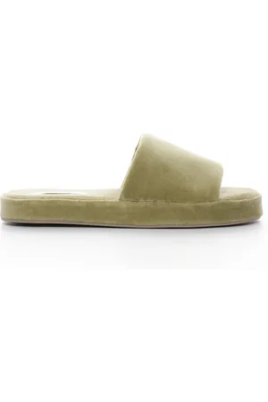 The Row Pillow Slipper in Sage